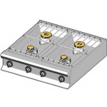 GH-90 cucina 4 fuochi gas 900